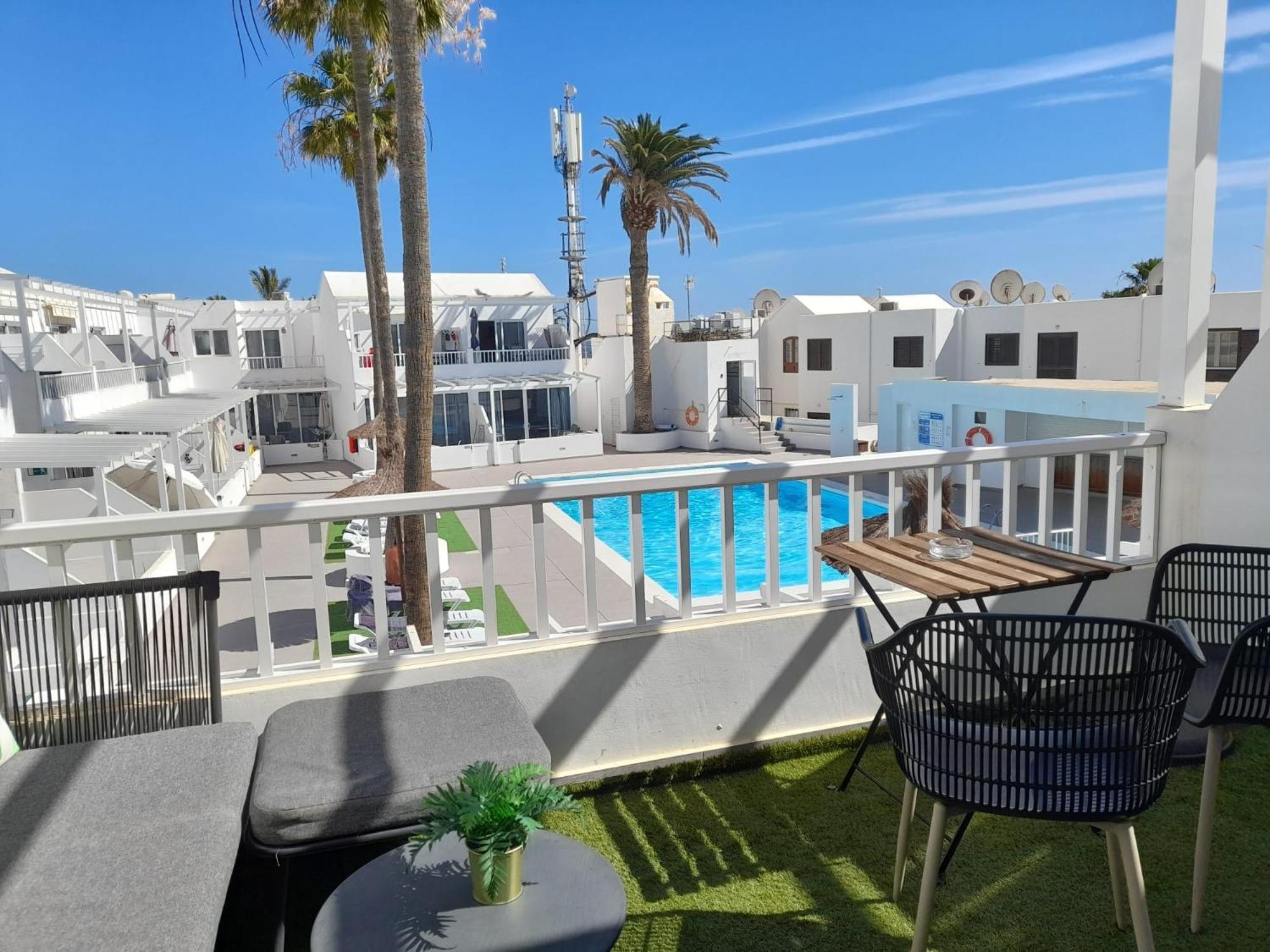 Apartment Volvoreta - Pool View- Good Wifi - Smart Tv - Residence Atlantic View Puerto del Carmen  Dış mekan fotoğraf